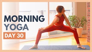 DAY 30: INTEGRATE  - 10 min Morning Yoga Stretch β Flexible Body Yoga Challenge