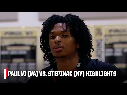 Paul VI (VA) vs. Stepinac (NY) | ESPN High School Basketball Showcase | Full Game Highlights