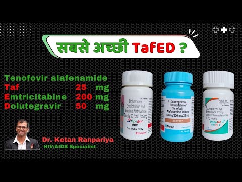 Spegra Dolutegravir + Emtricitabine + Tenofovir Alafenamide Tablets for HIV Treatment (50+200+25mg) - 30 Tablets