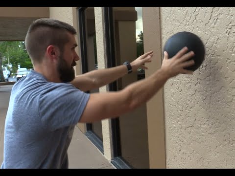 3 Total Body Med Ball Power Moves with Partner (or wall)