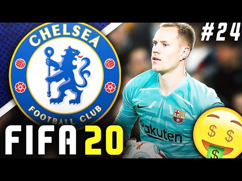 SIGNING TER STEGEN FOR FREE!! - FIFA 20 Chelsea Career Mode EP24