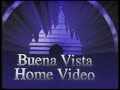 Buena Vista Home Video 1998 Logo