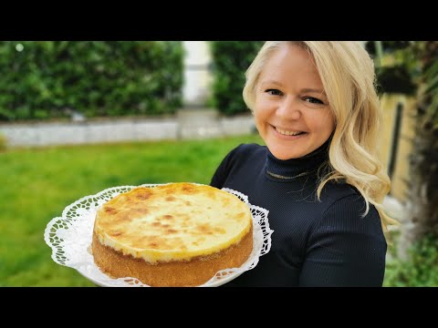 Peach cake with a moist glaze! Delicious!