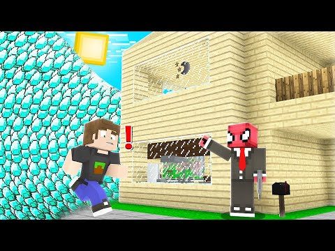 ELMAS TSUNAMİ VS EV! 💎🌊 - Minecraft