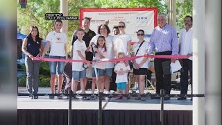 Little Miss Hannah's Rainbows in the Wind Festival at Town Square