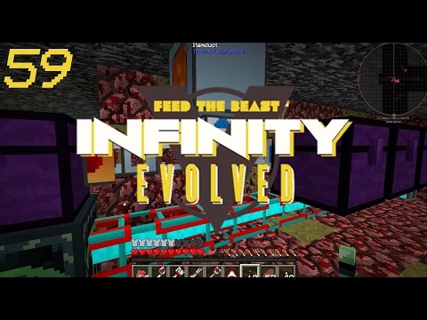 Minecraft: FTB Infinity Evolved - Ep.59 - Ender-Quarry Large Scale