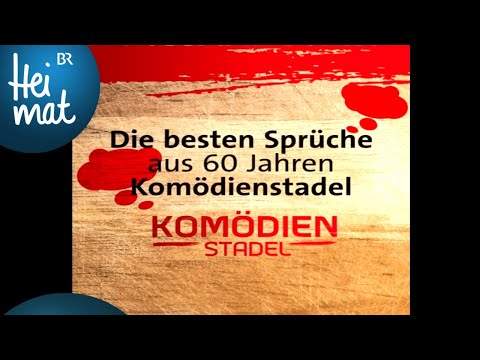 Die besten Sprüche aus 60 Jahren Komödienstadel | BR Heimat