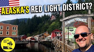 Visiting Creek Street, Alaska's historic red-light district (My first day in Ketchikan, Alaska) 🇺🇸