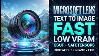 Microsoft Lens in ComfyUI Fast & Low VRAM | Full Setup Guide + Lens vs Lens-Turbo Comparison