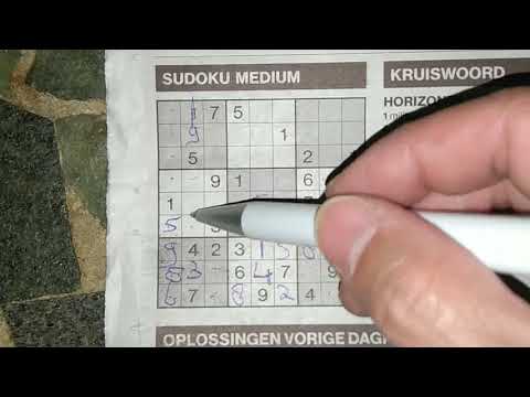 Is this a solvable Medium Sudoku?  (With a PDF file) 05-02-2019