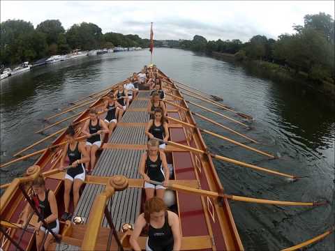Surbiton High School Royal Barge trip