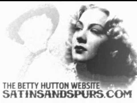 Betty Hutton - Wherever There's Me, There's You (1946)