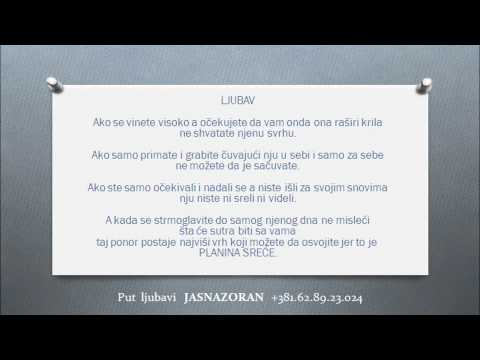 Put ljubavi JASNAZORAN