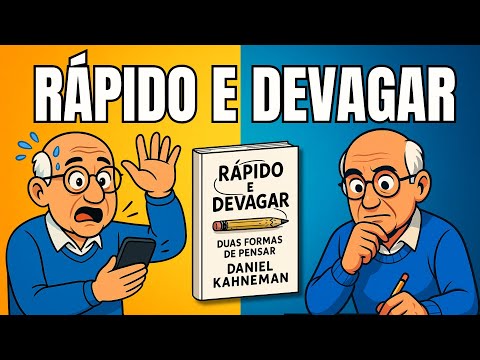 RÁPIDO E DEVAGAR | Daniel Kahneman | Resumo Animado do Livro