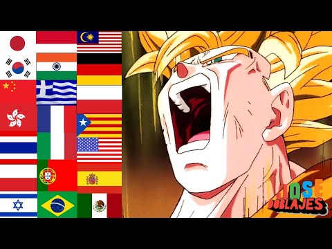 GOKU SE TRANSFORMA EN SSJ3 FRENTE A JANEMBA EN 20 IDIOMAS