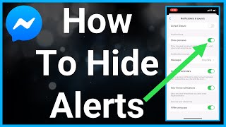 How To Hide Messenger Notifications