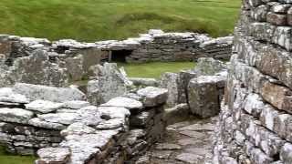 Iron Age Village Gurness Orkney Islands Scotland