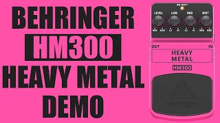 Video thumbnail for Behringer - HM300 Heavy Metal - Demo by Ryan Lutton
