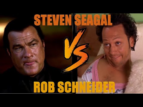 Steven Seagal vs Rob Schneider - History's Most Important Battle - Winner Sucks Less