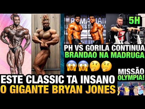 UM MONSTRO DA CLASSIC - BRANDÃO TREINA AS 5H DA MANHÃ - PH RESPONDE COMPARAÇÃO COM GORILA E MAIS
