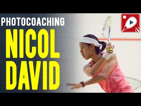 Squash Tips: PhotoCoaching - Analysis of Nicol David Practicing