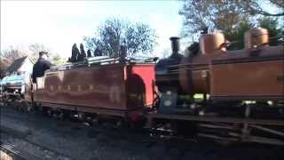 preview picture of video 'Romney Hythe & Dymchurch Railway - End of Season Parade 2013'