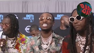 Do it look like i'm left off Bad and Boujee? Migos Interview with Joe Budden and DJ Akademiks