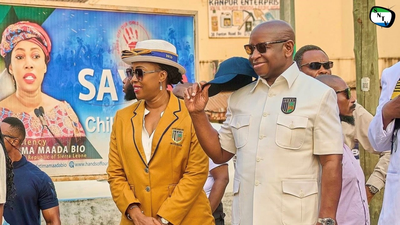 BREAKING: President Bio (OBBA 3919) Takes The Bo School Salute...