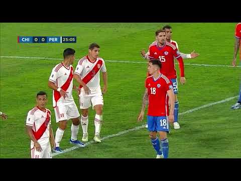 Así fue el gol que le anularon a Chile en el partido contra Perú | #Eliminatorias2026