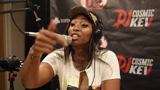 Ms. Hustle Freestyle on The Come Up Show Live Hosted By Dj Cosmic Kev (2022)