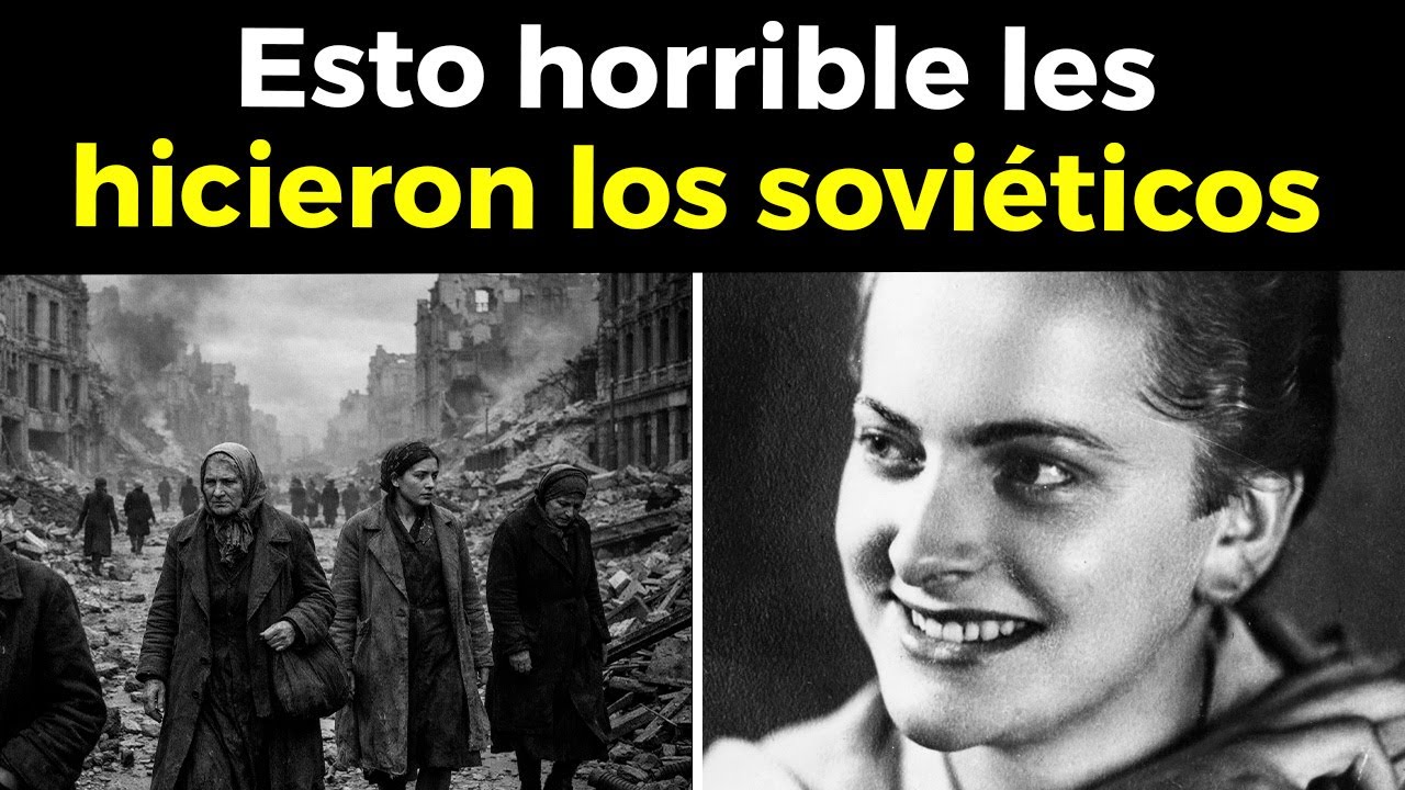 INHUMANO lo que hicieron a las Alemanas tras la derrota de Berlín en 1945