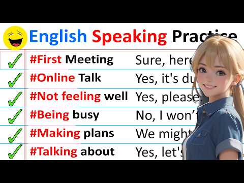 Daily English Speaking Practice | 👉1 Real-Life Conversation Topics
