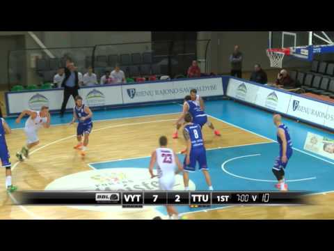 BBL: "VYTAUTAS" - "TTU" 2015-12-01rungtynių įrašas