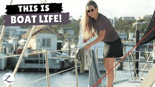 BOAT LIFE: my daily grind 🧺 (+ how we balance our lithium batteries) Ep 317