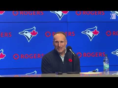 Blue Jays president and CEO Mark Shapiro holds end of season media availability