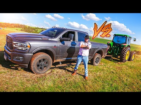 CABO DE GUERRA MEU TRATOR JOHN DEERE VS DODGE RAM 2500 DO LEO