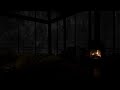 Rain and Fireplace Harmony: Relax, Unwind, and Drift into Peaceful Sleep 🌧️🔥