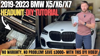 2019-2023 BMW X5, X6, X7 Infotainment Display: Solving Black Screens