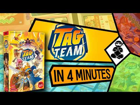 Tag Team - How to Play - BoardgameNinja - Explainer in 4 minutes