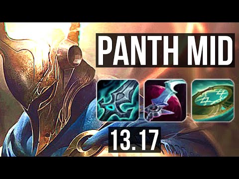 PANTHEON vs KATARINA (MID) | Rank 6 Panth, Legendary, 13/4/10 | TR Challenger | 13.17