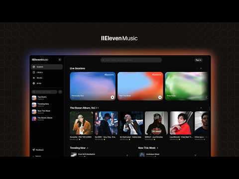 ElevenMusic 공식 영상 미리보기