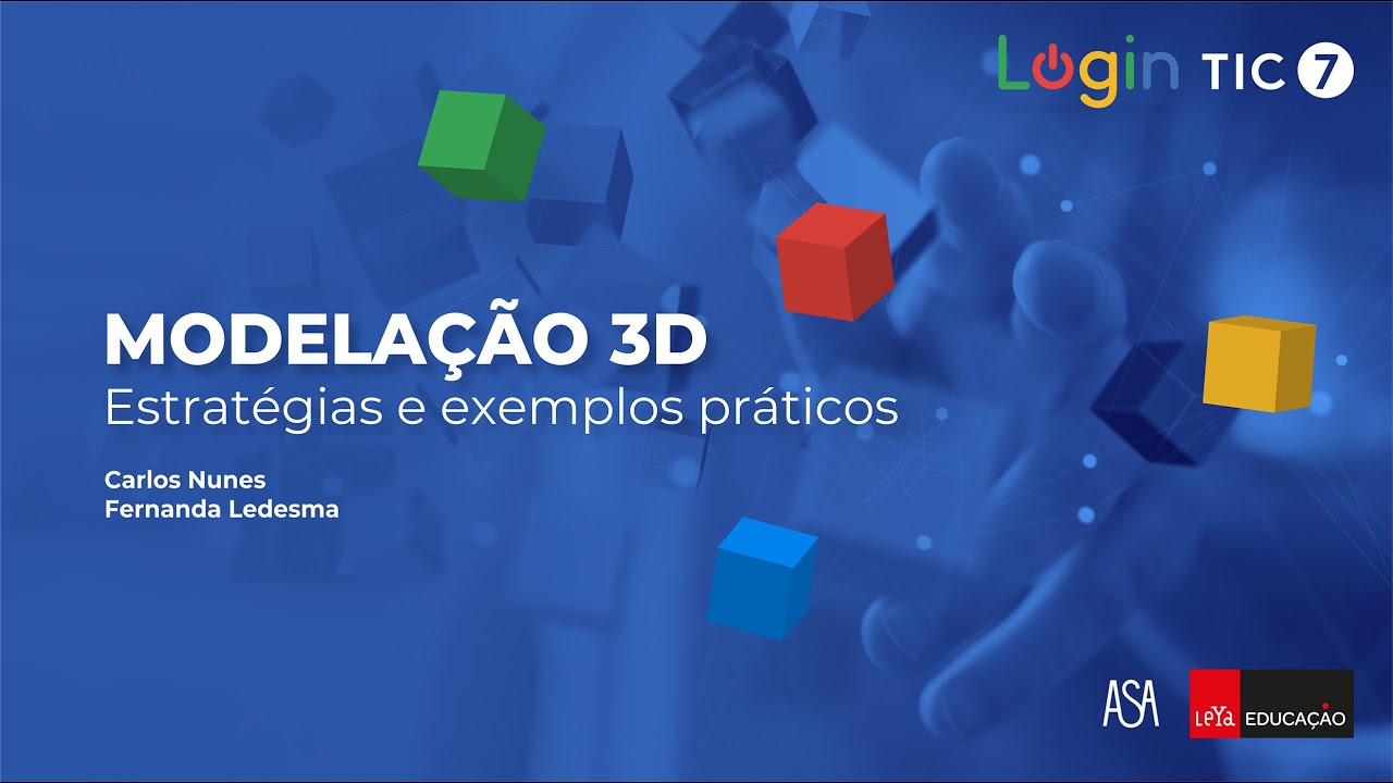 Modelação 3D – estratégias e exemplos práticos | Webinar TIC 3.º ciclo