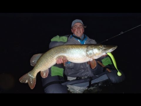 Úlovky velkých štik z belly boatu