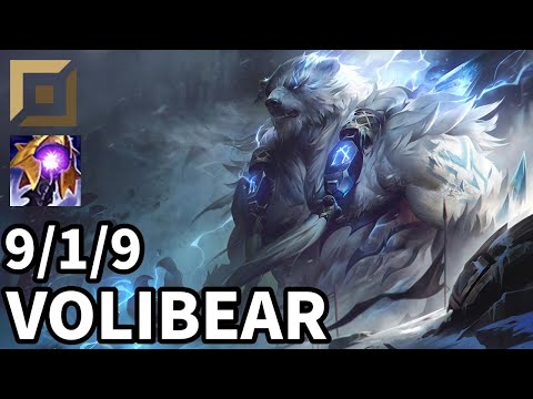 Volibear Top vs Gnar - Ranked Master - Patch KR 12.17