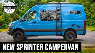 Fresh Mercedes-Sprinter Campervan: Exterior and Interior Walkaround of 2024 Caravan Outfitter Alpaca