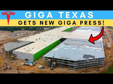 Giga Texas Gets New Giga Press & More Updates!