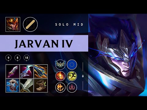 Jarvan IV Mid vs Ryze - EUW Challenger Patch 25.22