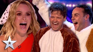 SURPRISE! Ant and Dec PRANK the Judges! | Unforgettable Audition | Britain&#39;s Got Talent