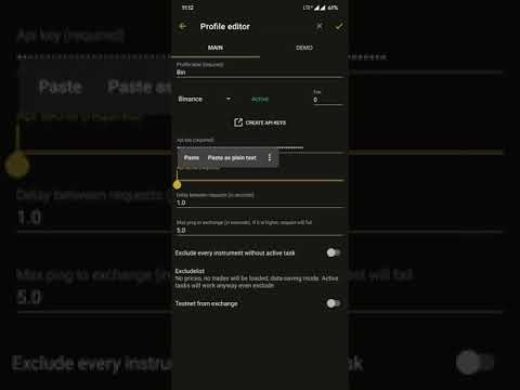 How to create Binance API keys for Evraon