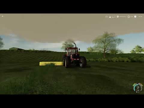 Mowing On Chellington Valley FS19